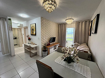 Apartamento Mobiliado com 02 Dormit�rios no Itaipava
